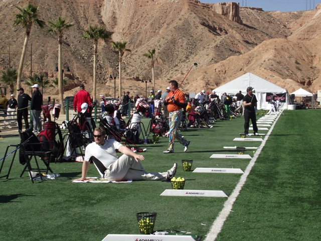 practice-mesq Le long drive